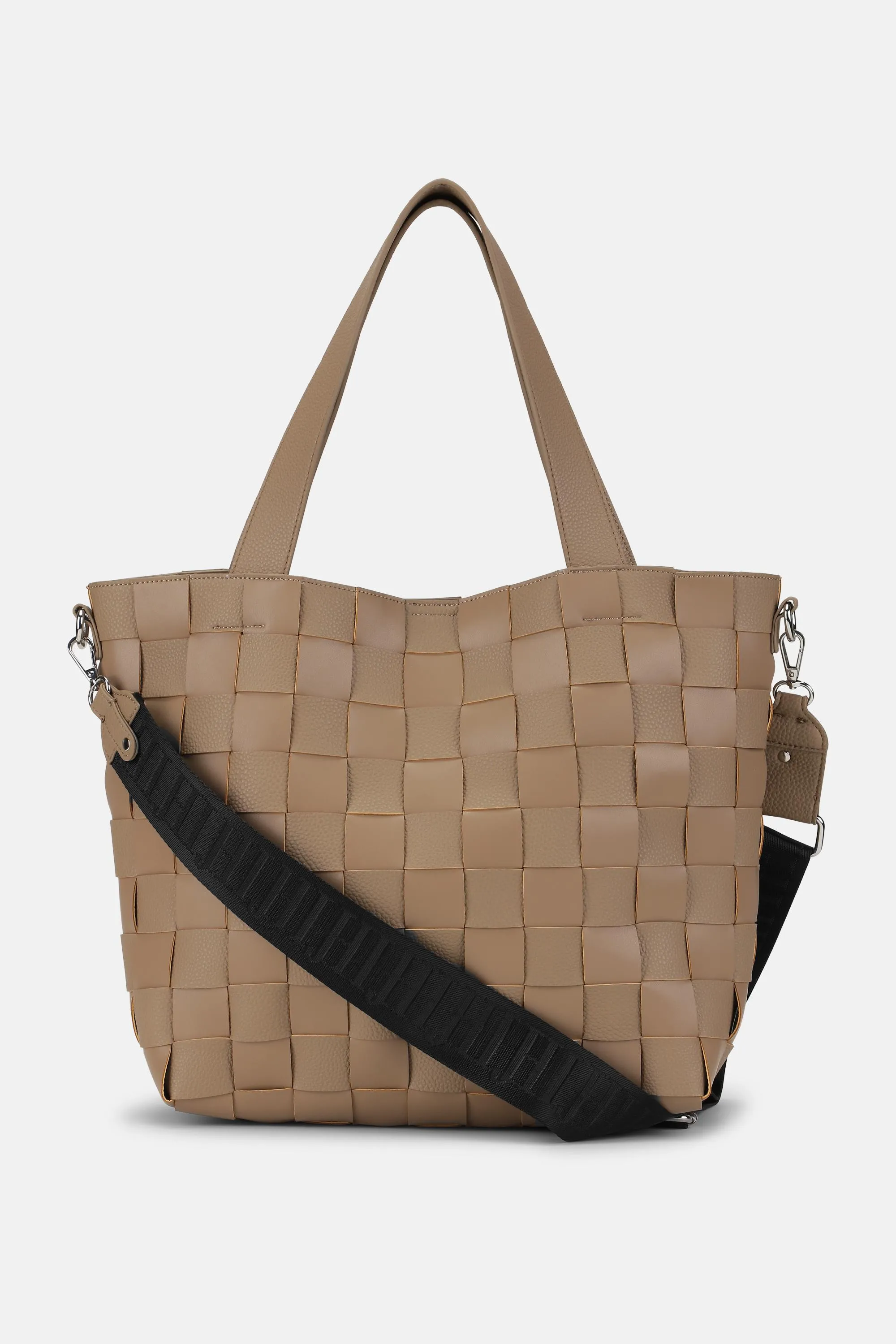 Crossbody Shopper Väska - Greige