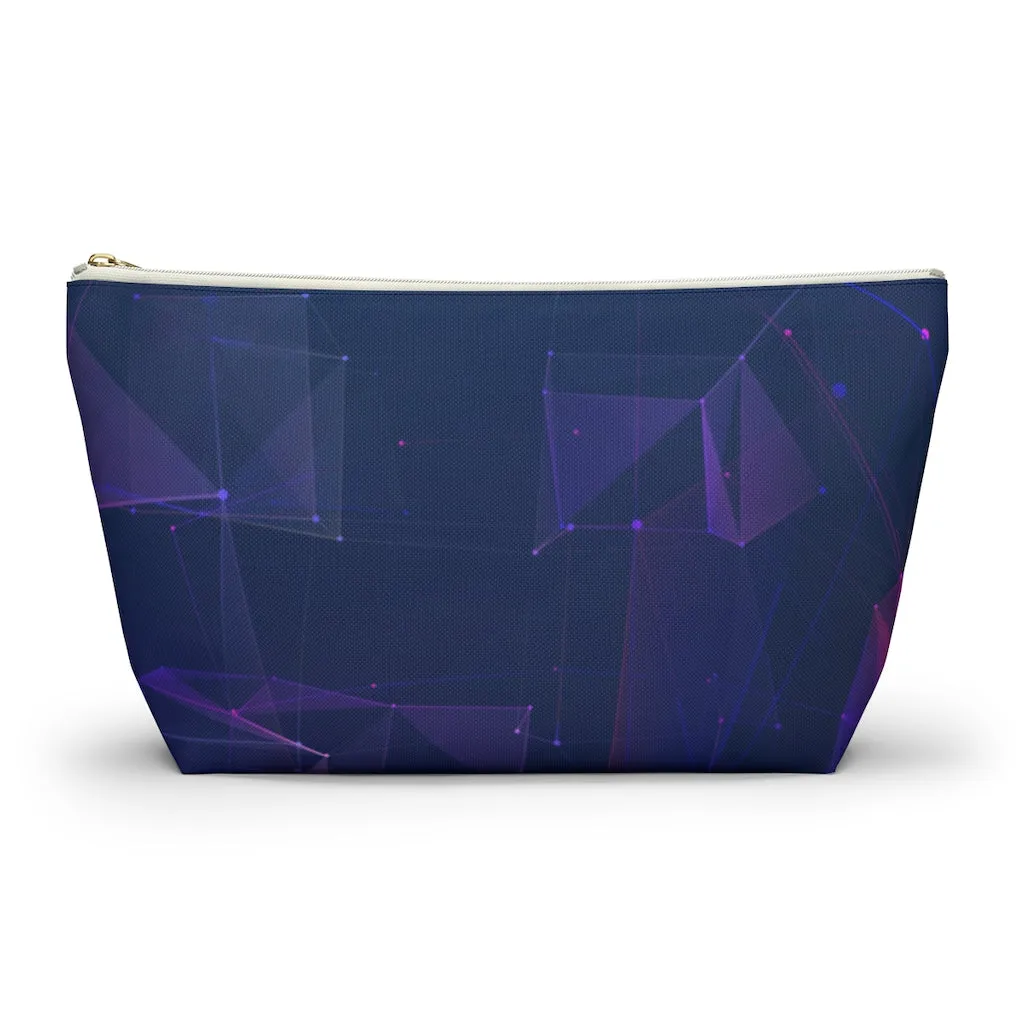Dark Geometric Glam Bag