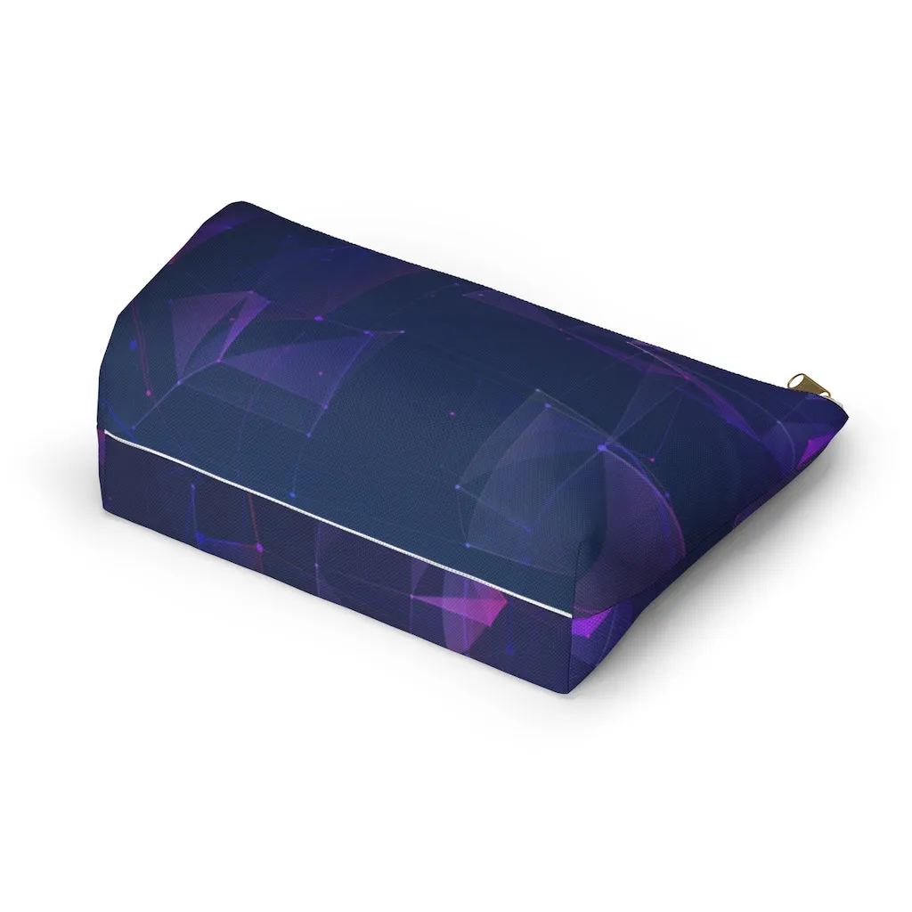Dark Geometric Glam Bag