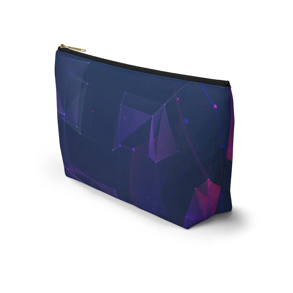 Dark Geometric Glam Bag