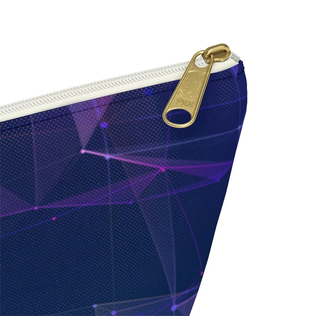 Dark Geometric Glam Bag
