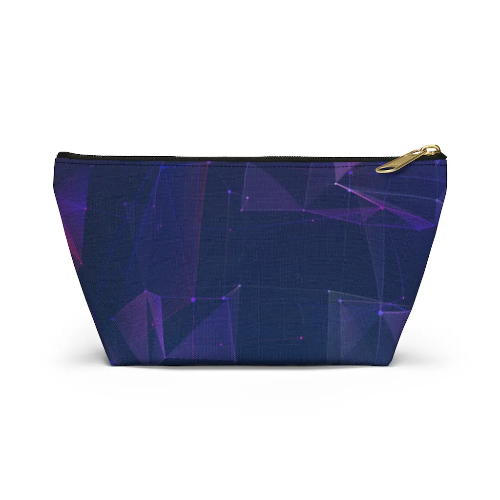 Dark Geometric Glam Bag