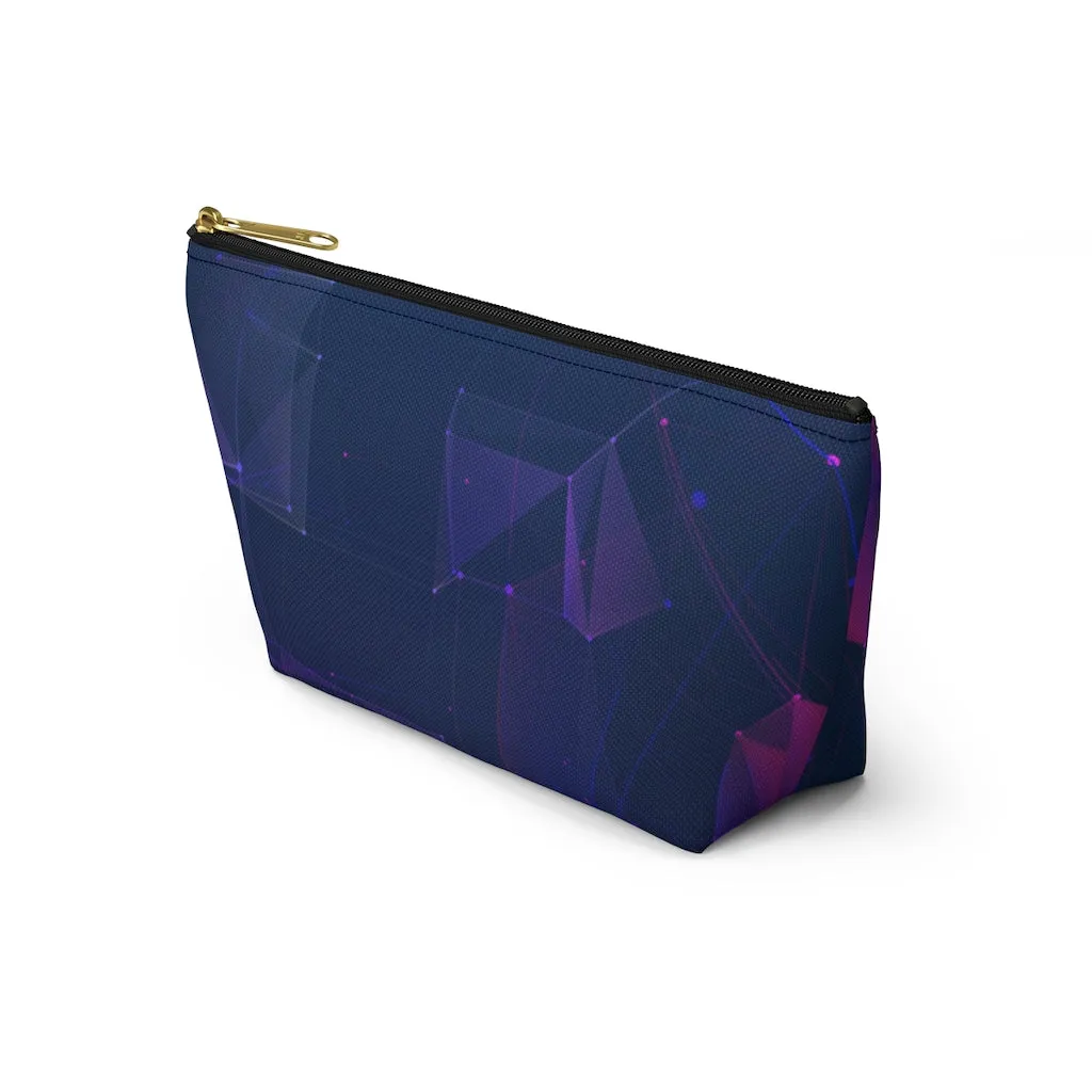 Dark Geometric Glam Bag