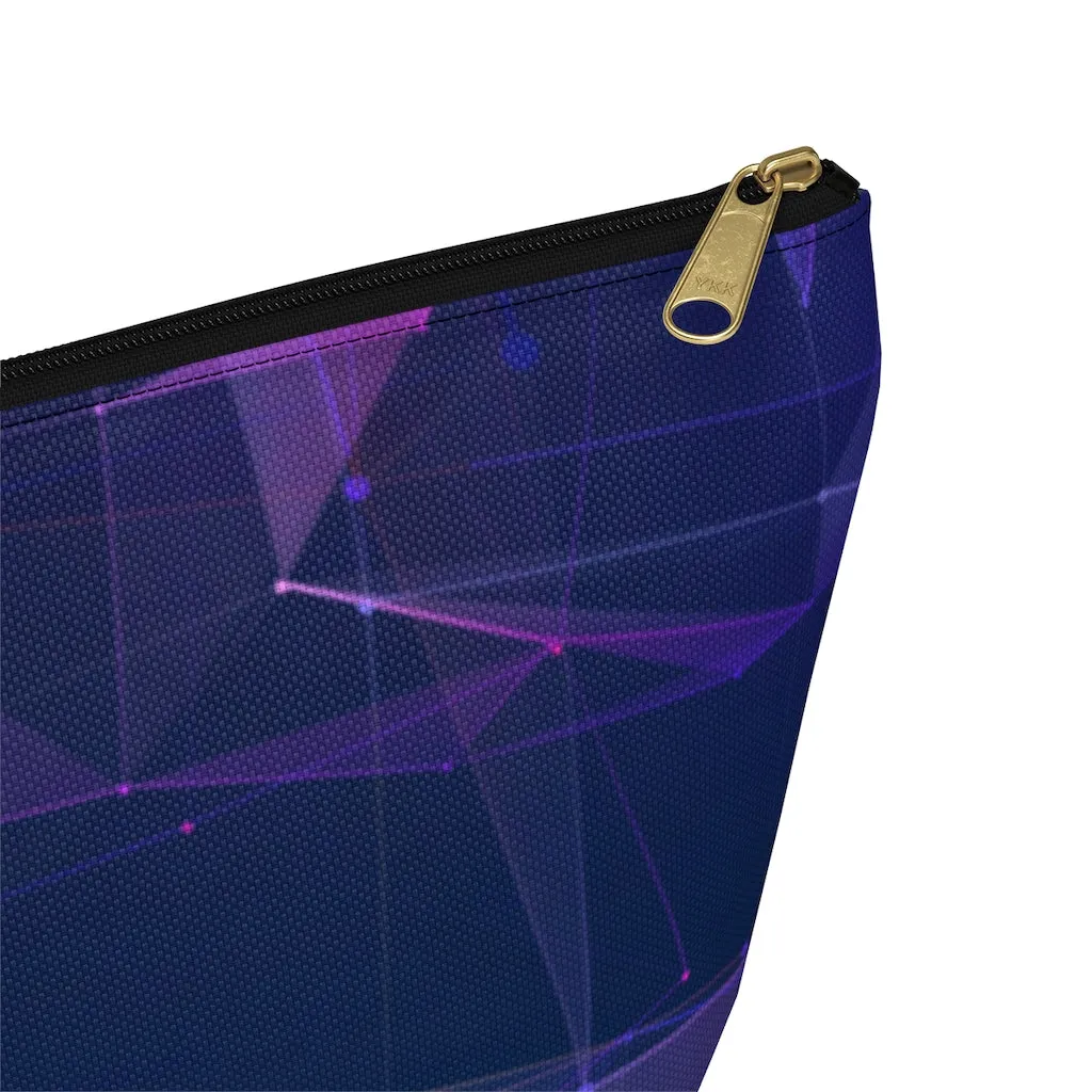 Dark Geometric Glam Bag