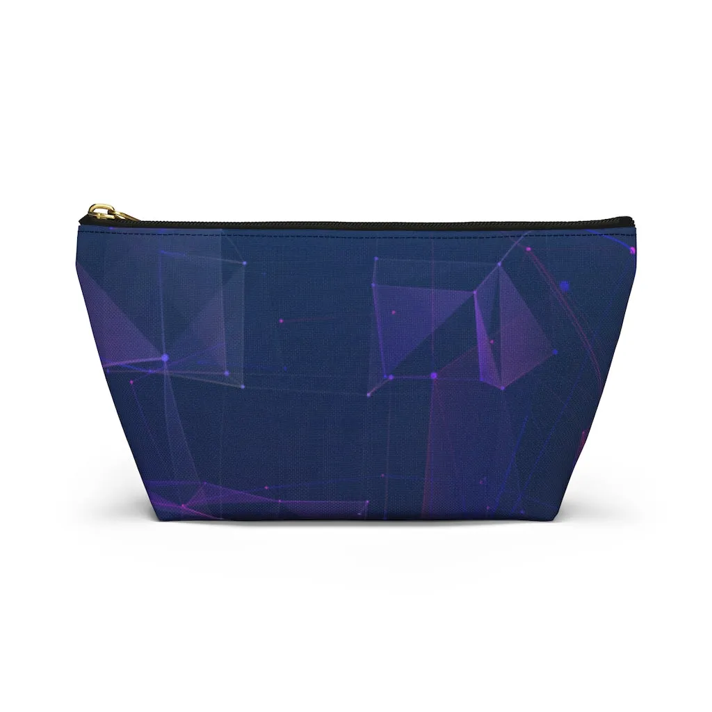Dark Geometric Glam Bag