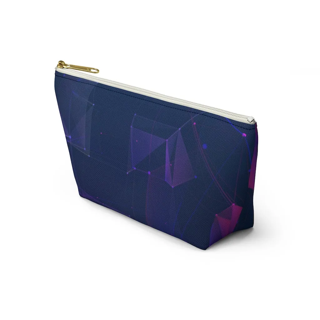 Dark Geometric Glam Bag