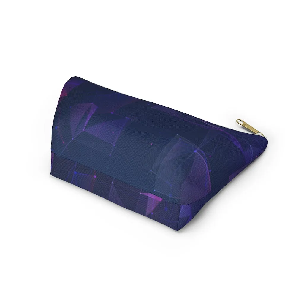 Dark Geometric Glam Bag