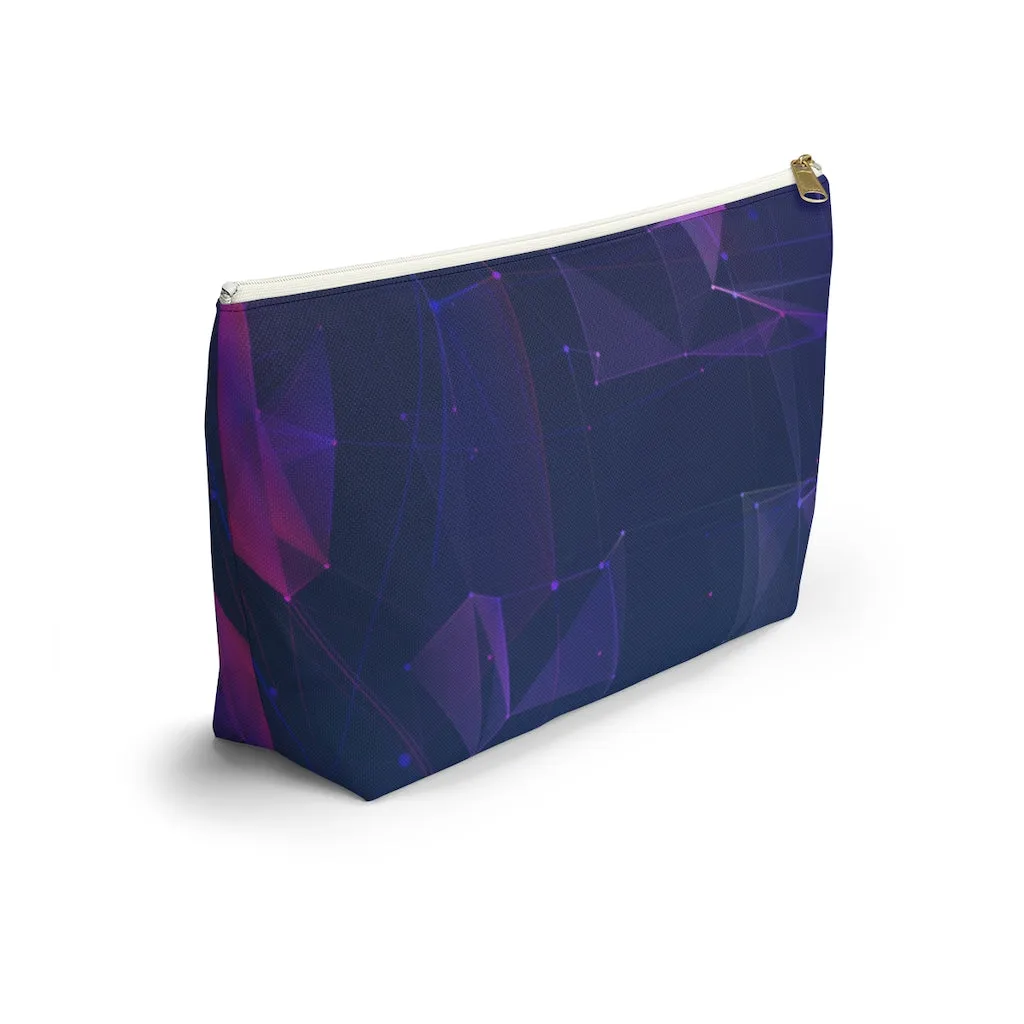 Dark Geometric Glam Bag