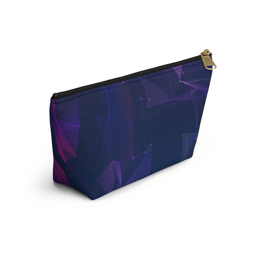Dark Geometric Glam Bag