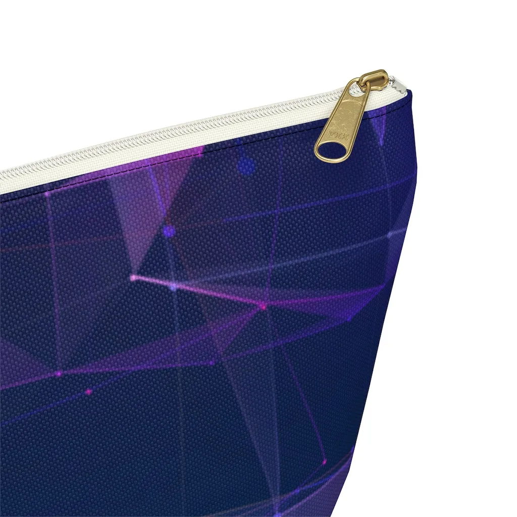 Dark Geometric Glam Bag