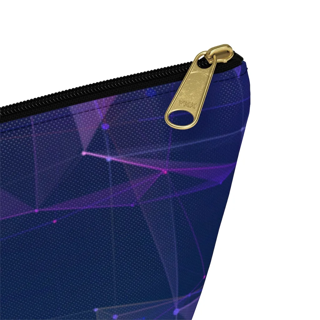Dark Geometric Glam Bag