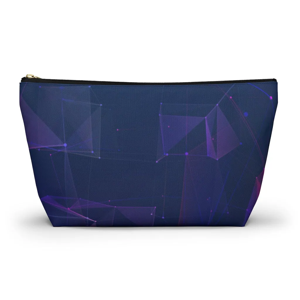 Dark Geometric Glam Bag