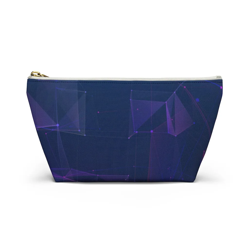Dark Geometric Glam Bag
