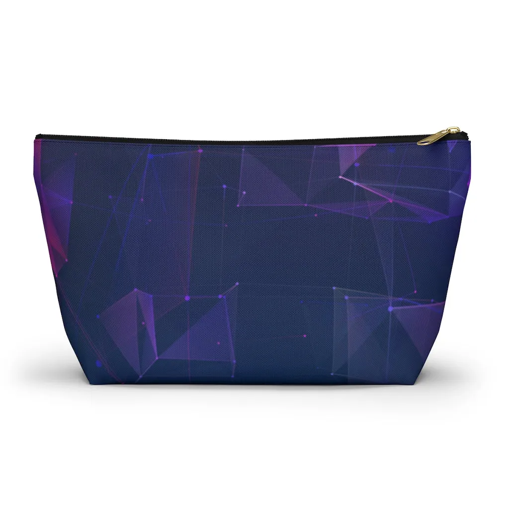 Dark Geometric Glam Bag
