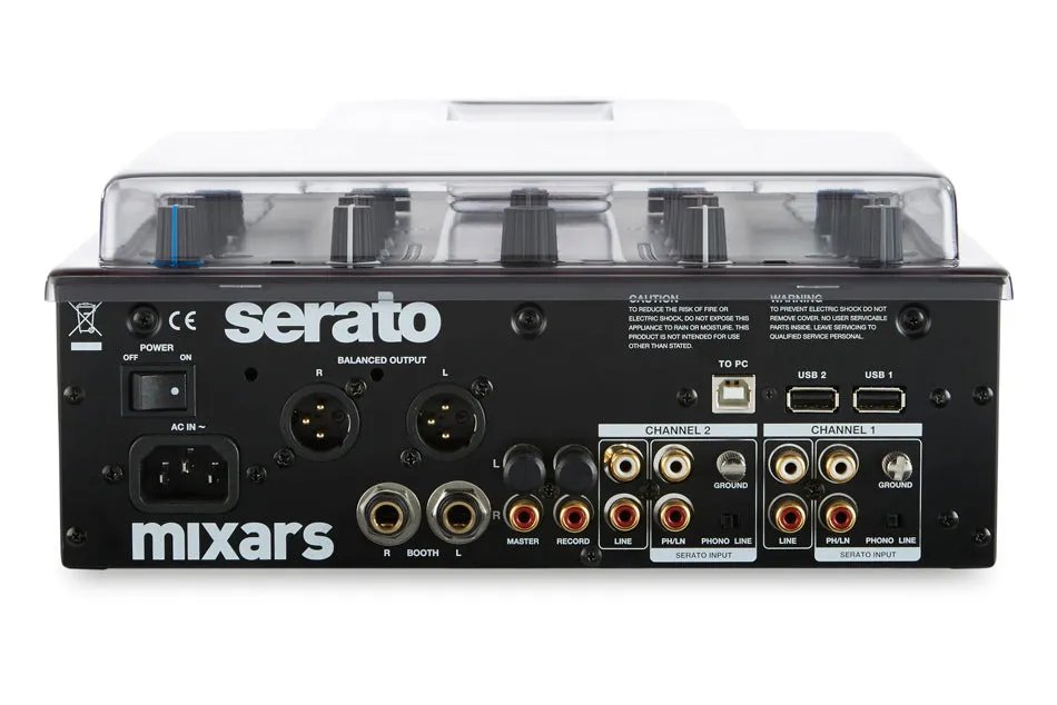 Decksaver DS-PC-DUO Cover for Mixars Duo & Duo MK2 Scratch Mixers