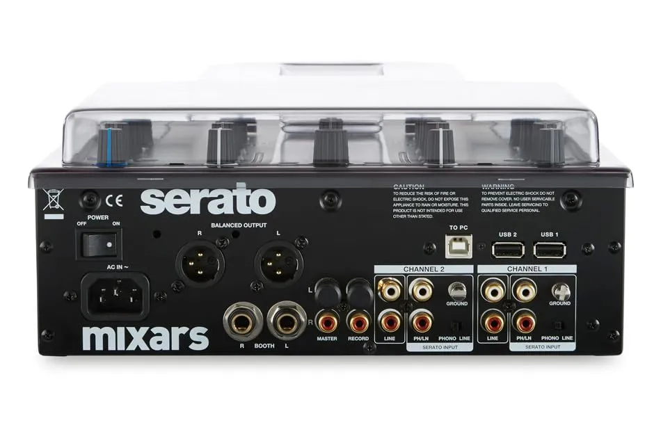 Decksaver DS-PC-DUO Cover for Mixars Duo & Duo MK2 Scratch Mixers