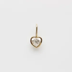 Diamond Heart Charm