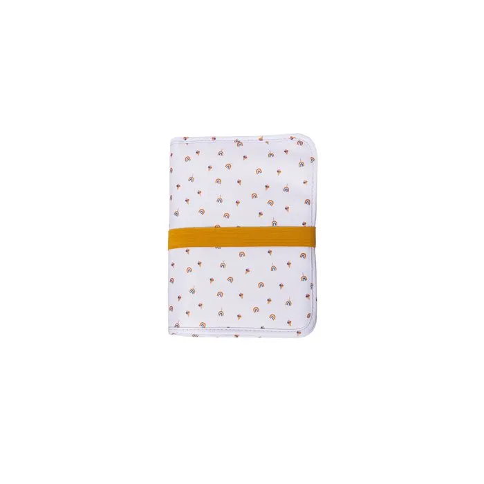 Diaper Clutch Changing Bag Rainbow
