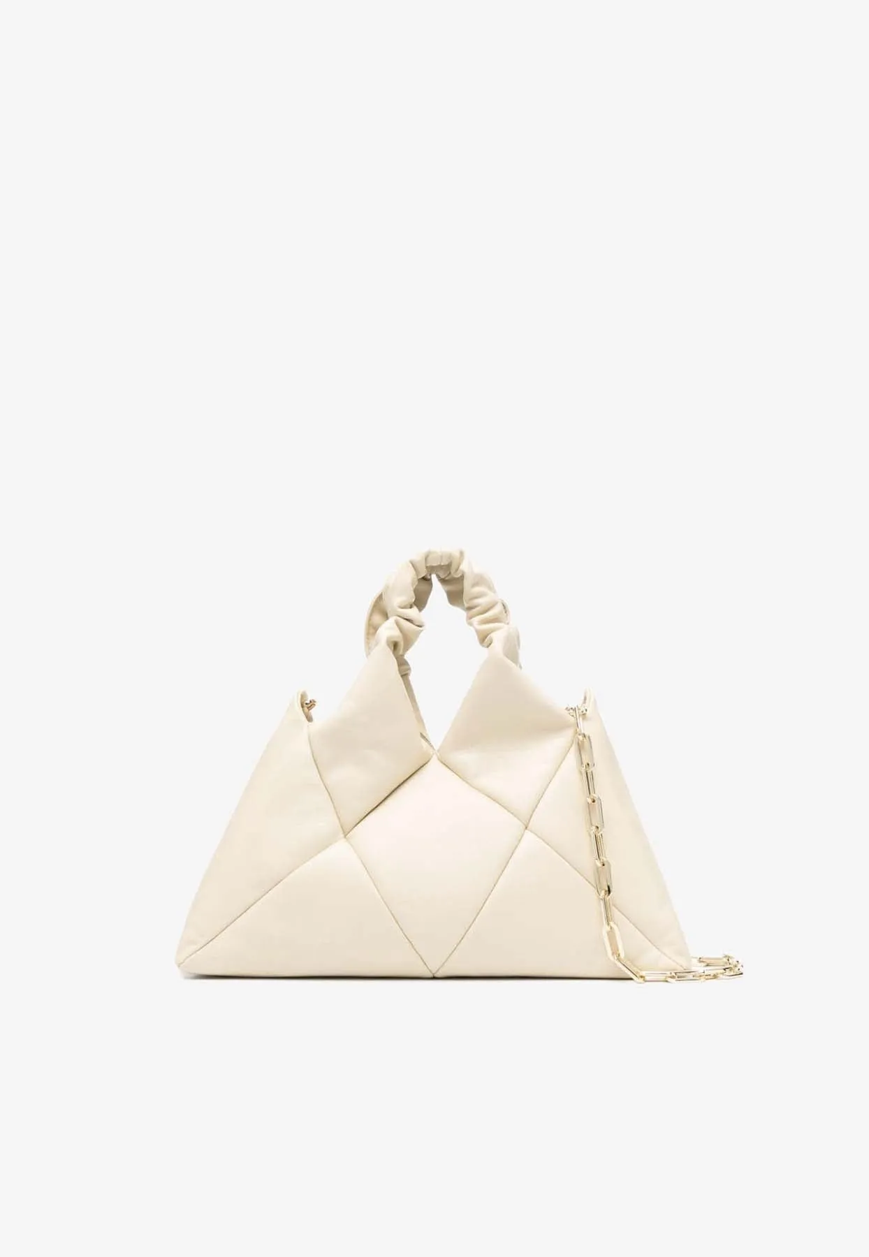 Didi Quilted Nappa Top Handle Bag