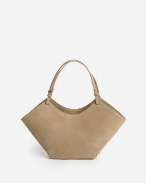 Dilba Mini Tote Bag Suede Sand