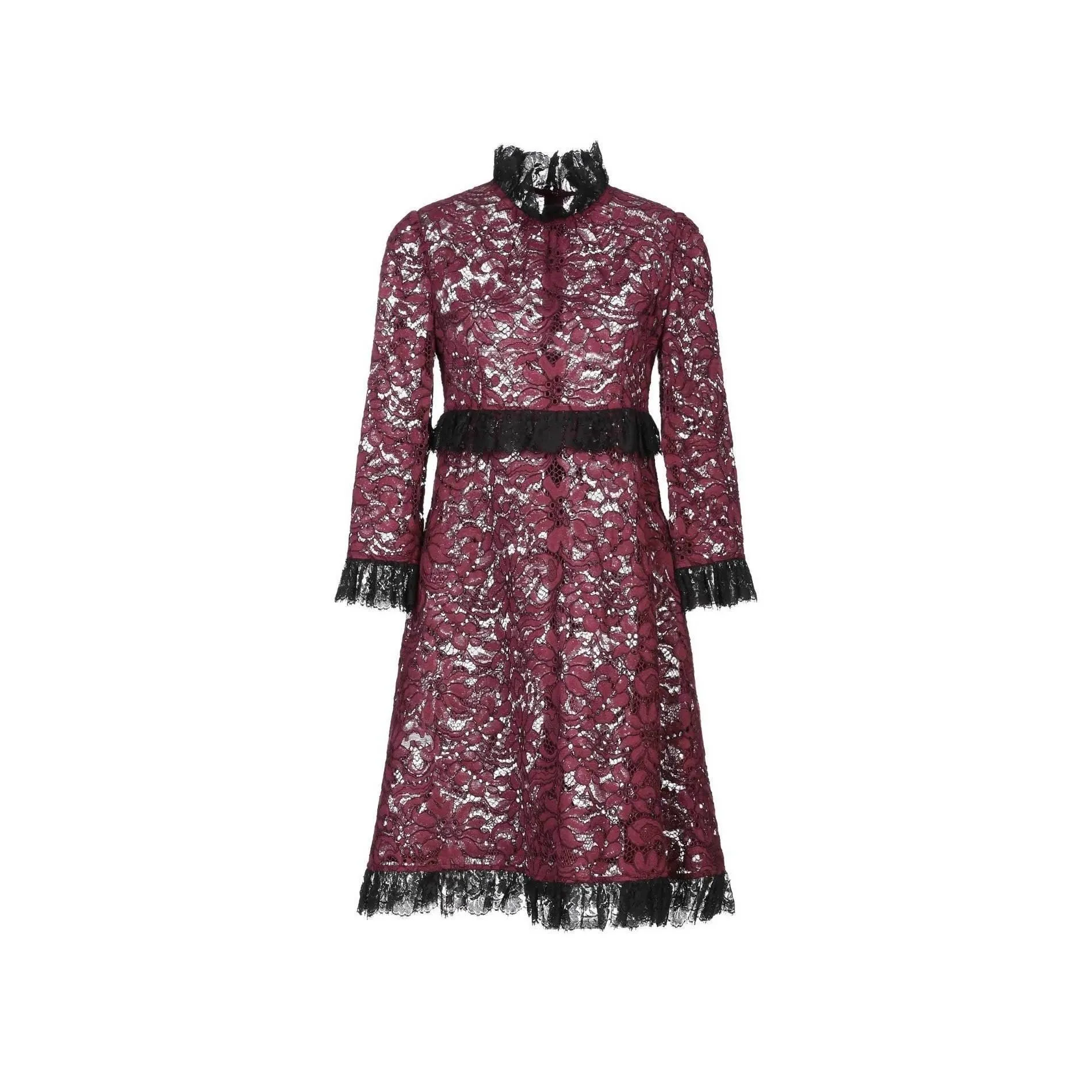 DOLCE & GABBANA Deep Purple Short Dress | Size US 2 - IT 38