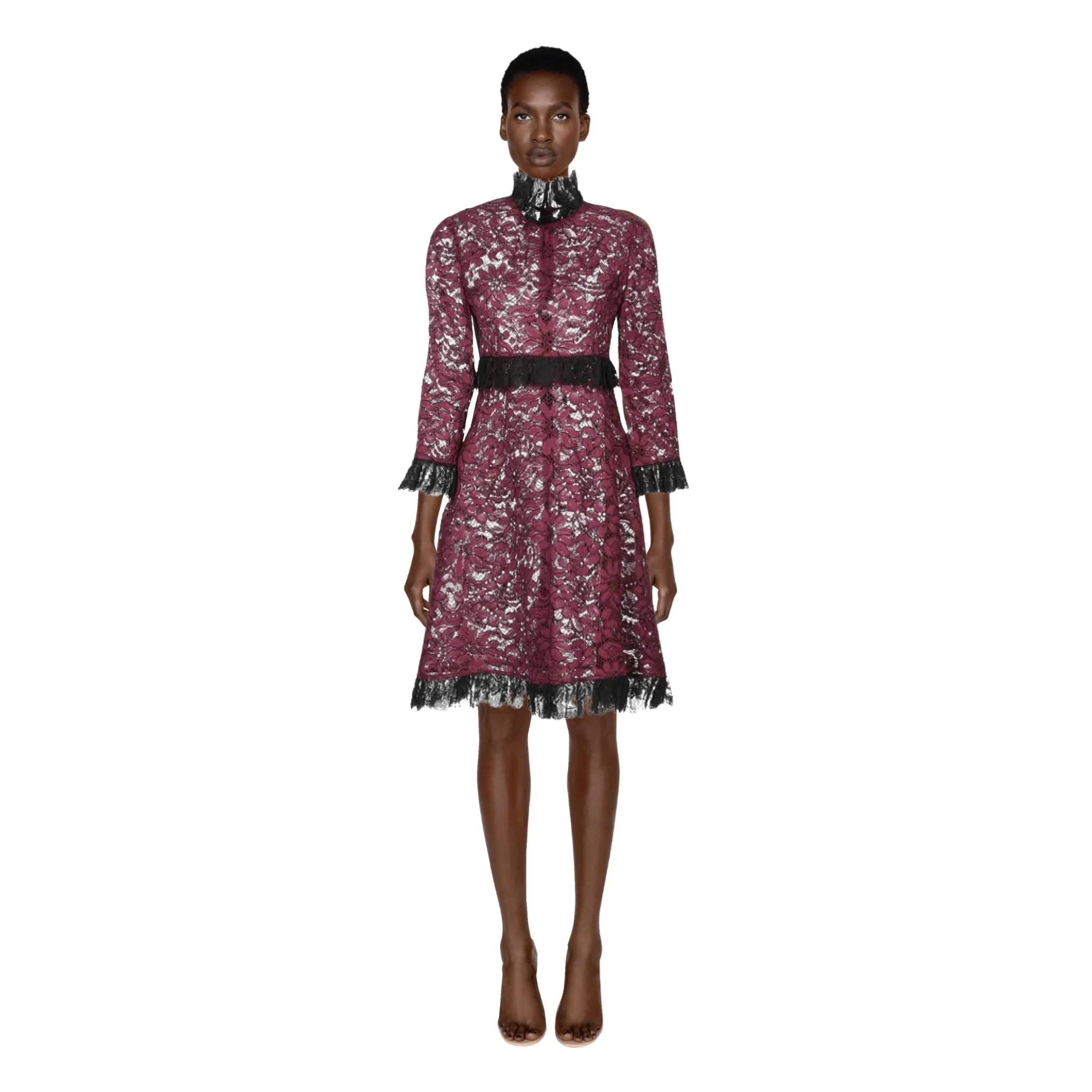 DOLCE & GABBANA Deep Purple Short Dress | Size US 2 - IT 38