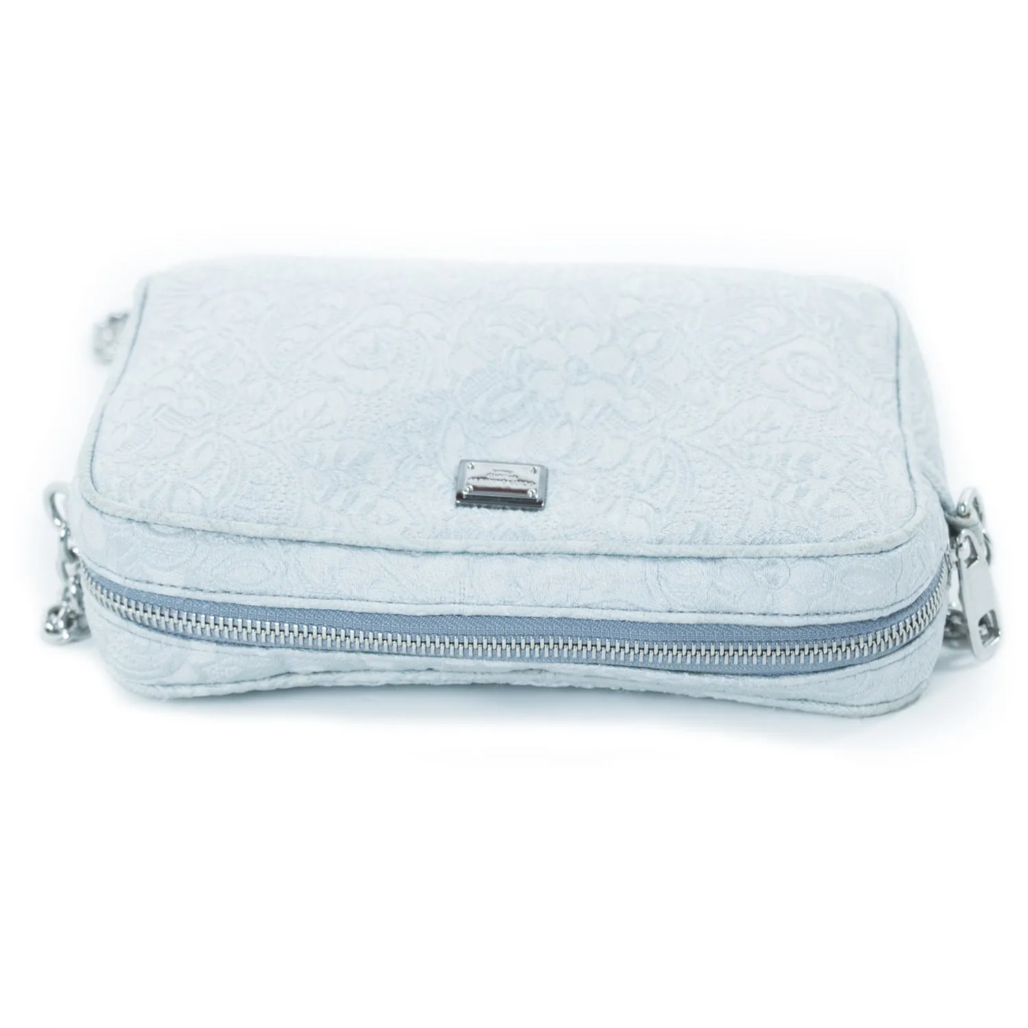 Dolce & Gabbana Floral Fabric Cross Body Bag