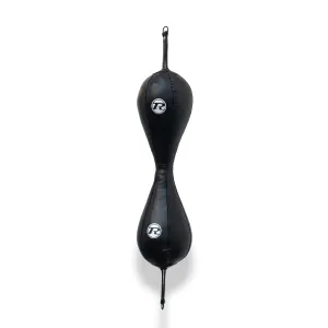 Double End Ball Punch Bag - Black / White