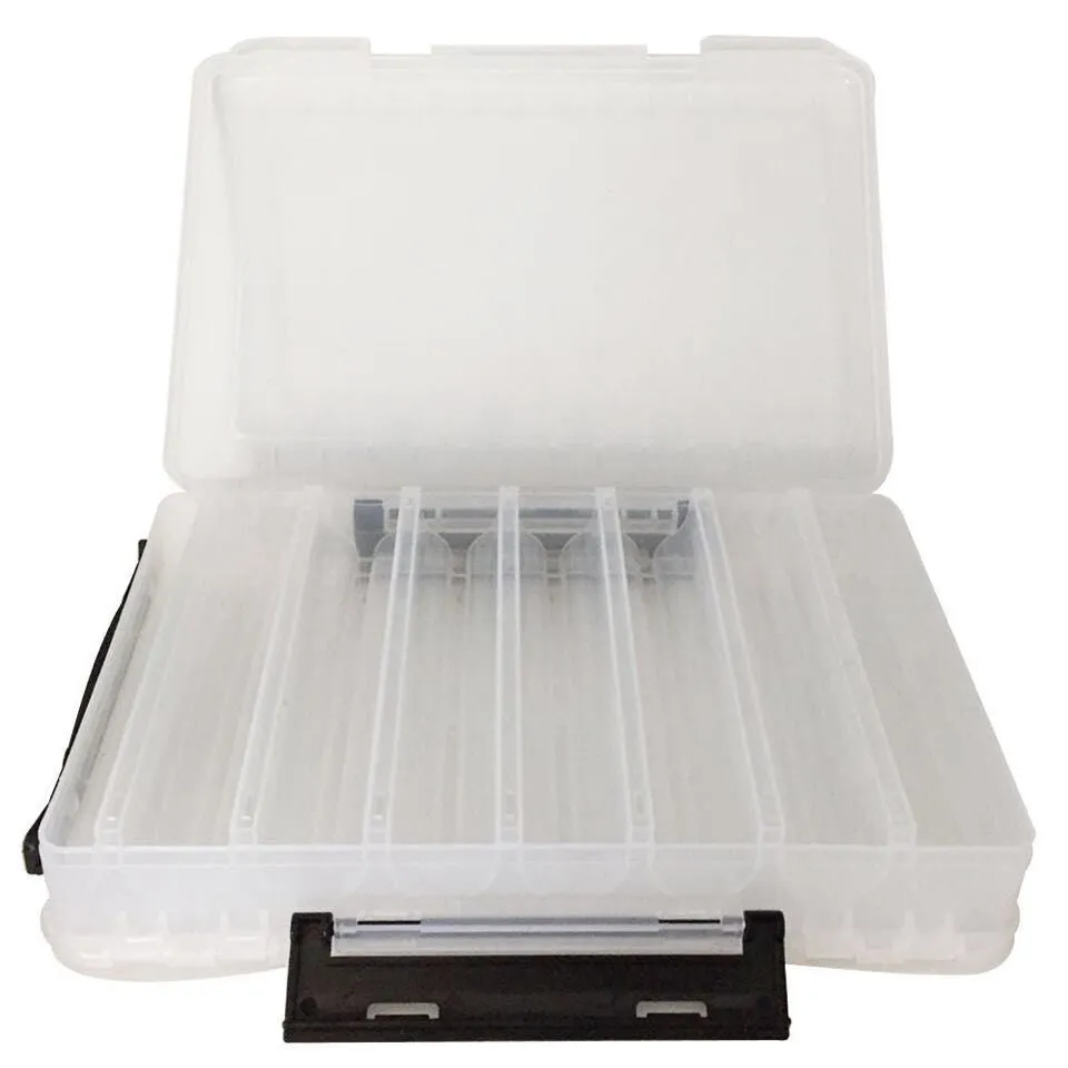 Double Sided 14 Compartment Large Tackle Box Fishing Tackle