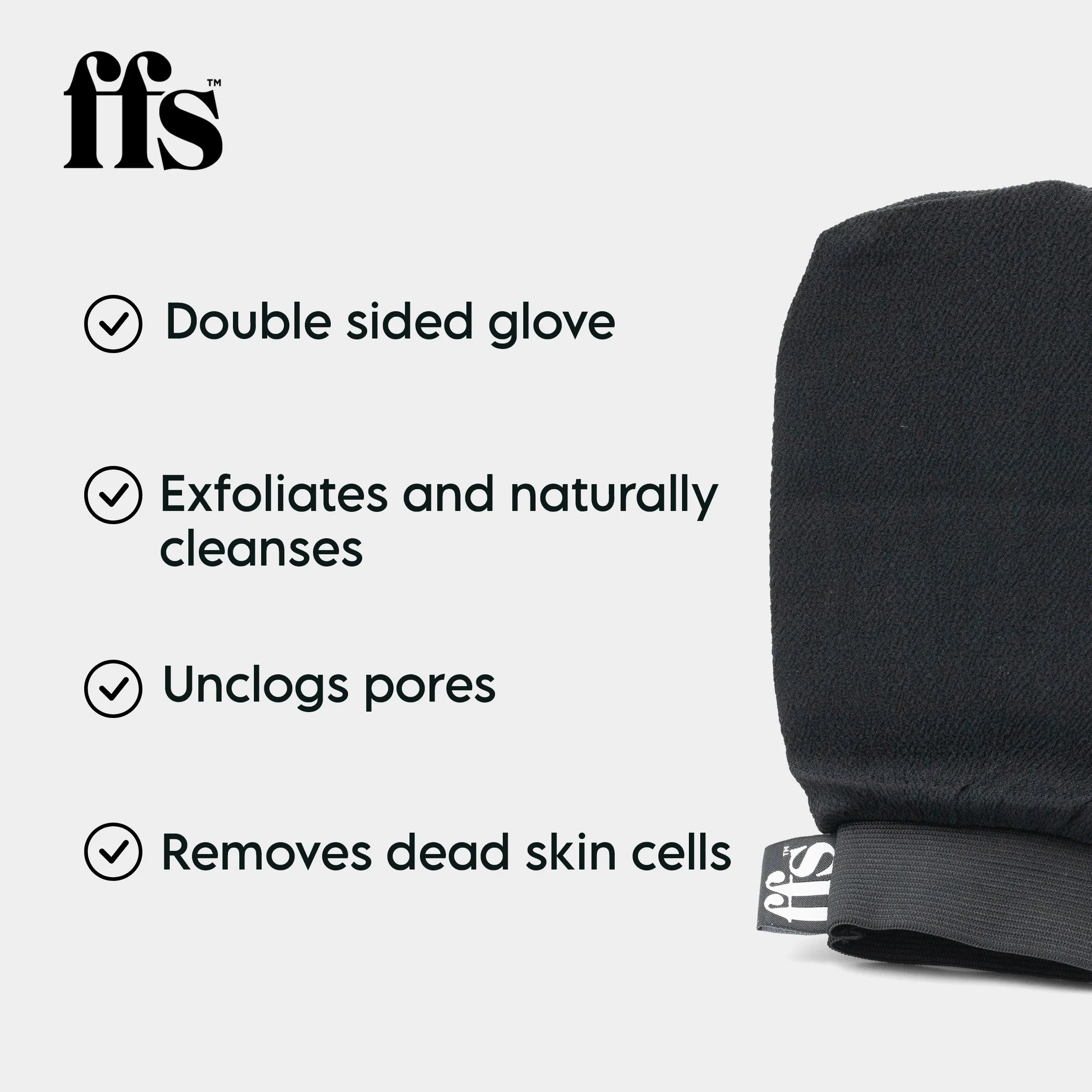 Double Sided Exfoliating Mitt