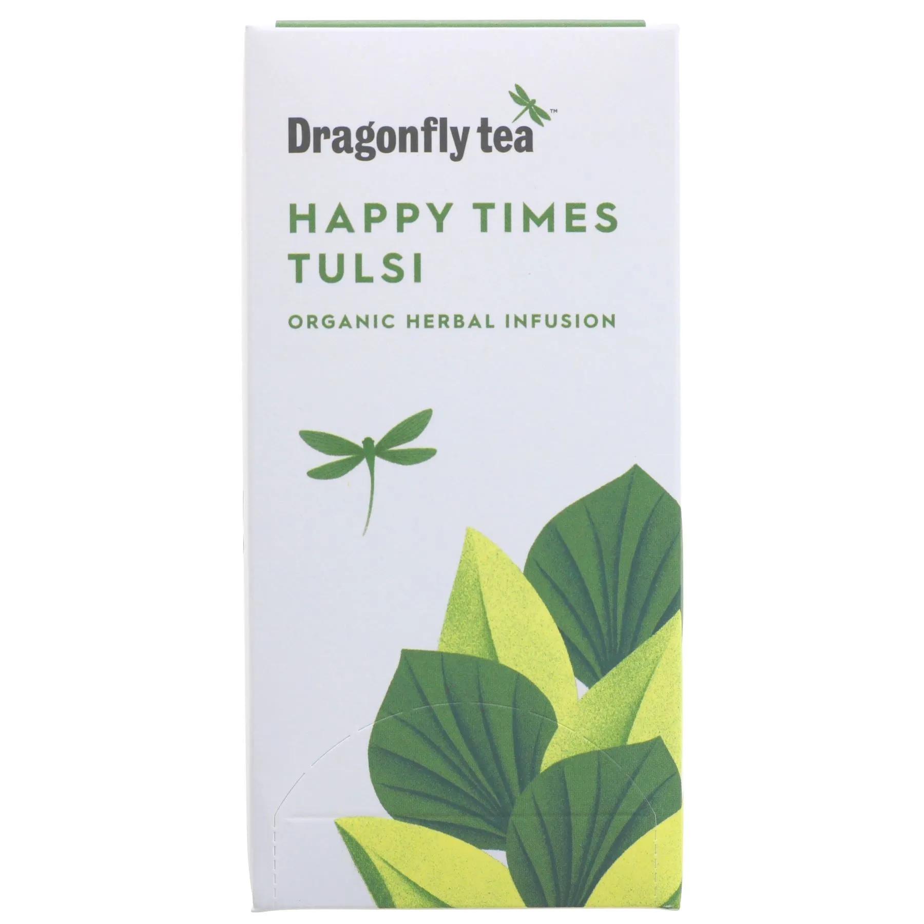 Dragonfly Tea | Happy Times Tulsi - Tulsi, Lemon Balm, Hemp Seed | 20 bags