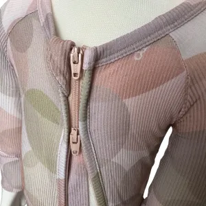 Dream Bubbles Print- Ribbed QuickZip