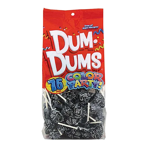 Dum Dum Color Party Bag Black Cherry