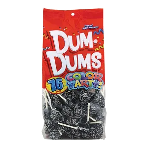 Dum Dum Color Party Bag Black Cherry