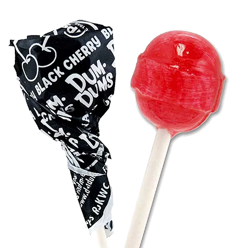 Dum Dum Color Party Bag Black Cherry