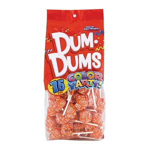 Dum Dum Color Party Bag Orange