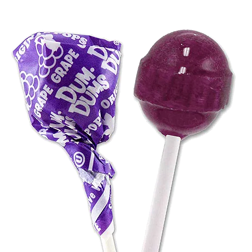 Dum Dum Color Party Bag Purple Grape