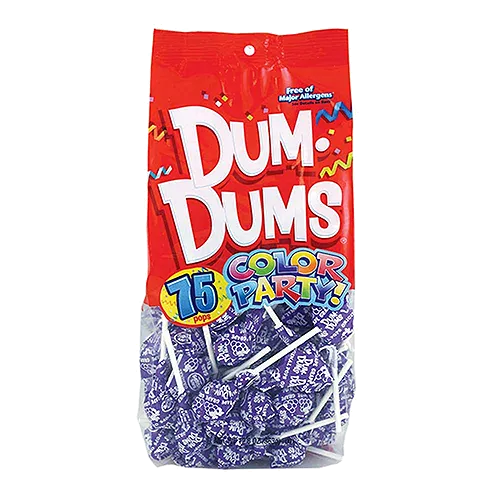 Dum Dum Color Party Bag Purple Grape