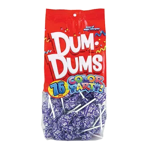 Dum Dum Color Party Bag Purple Grape