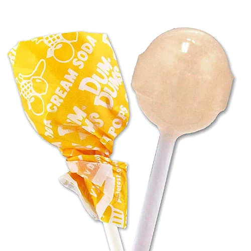 Dum Dum Color Party Bag Yellow Cream Soda