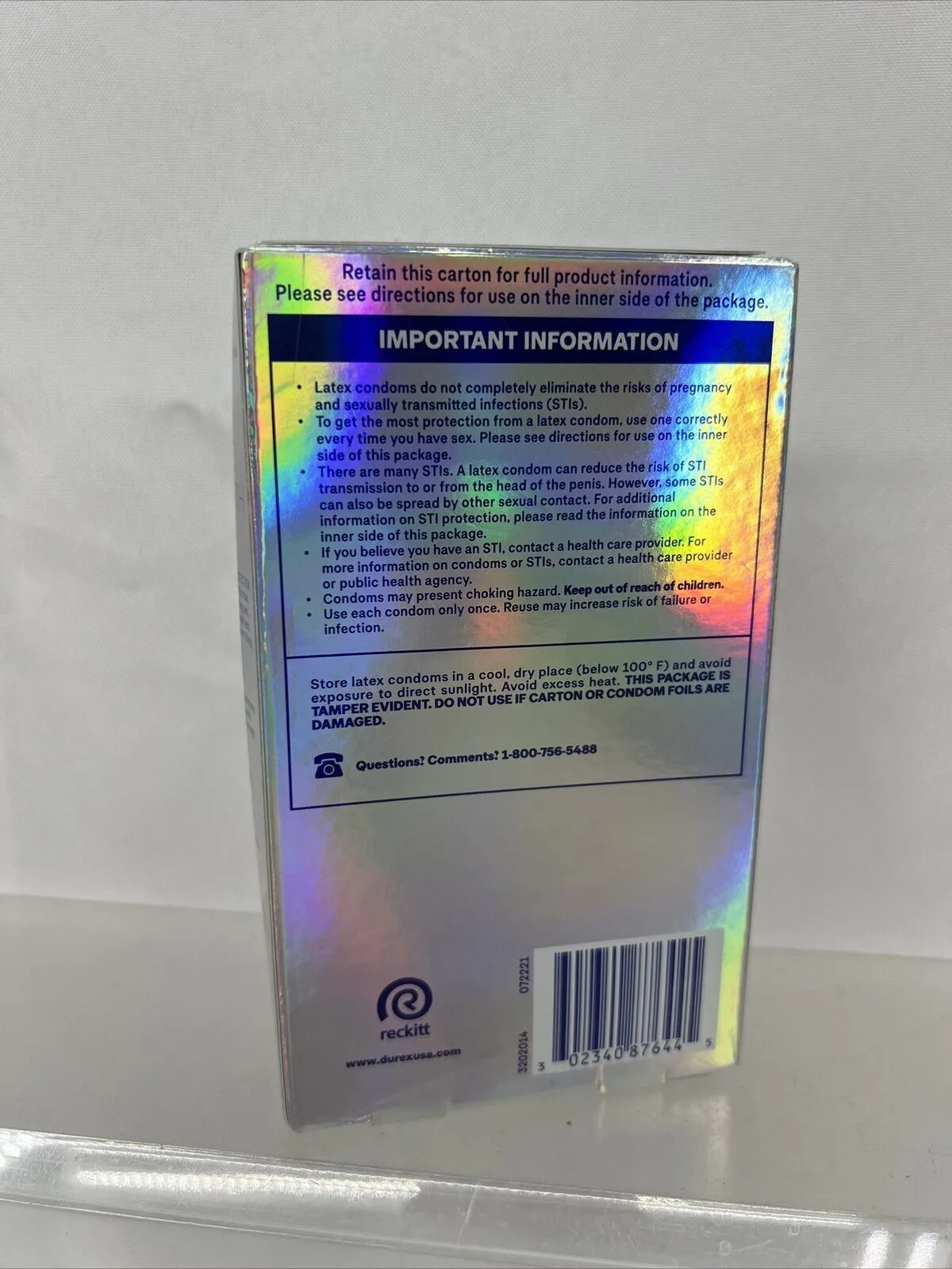Durex Air Extra Thin Transparent Natural Rubber Latex 10 Condoms 10/26