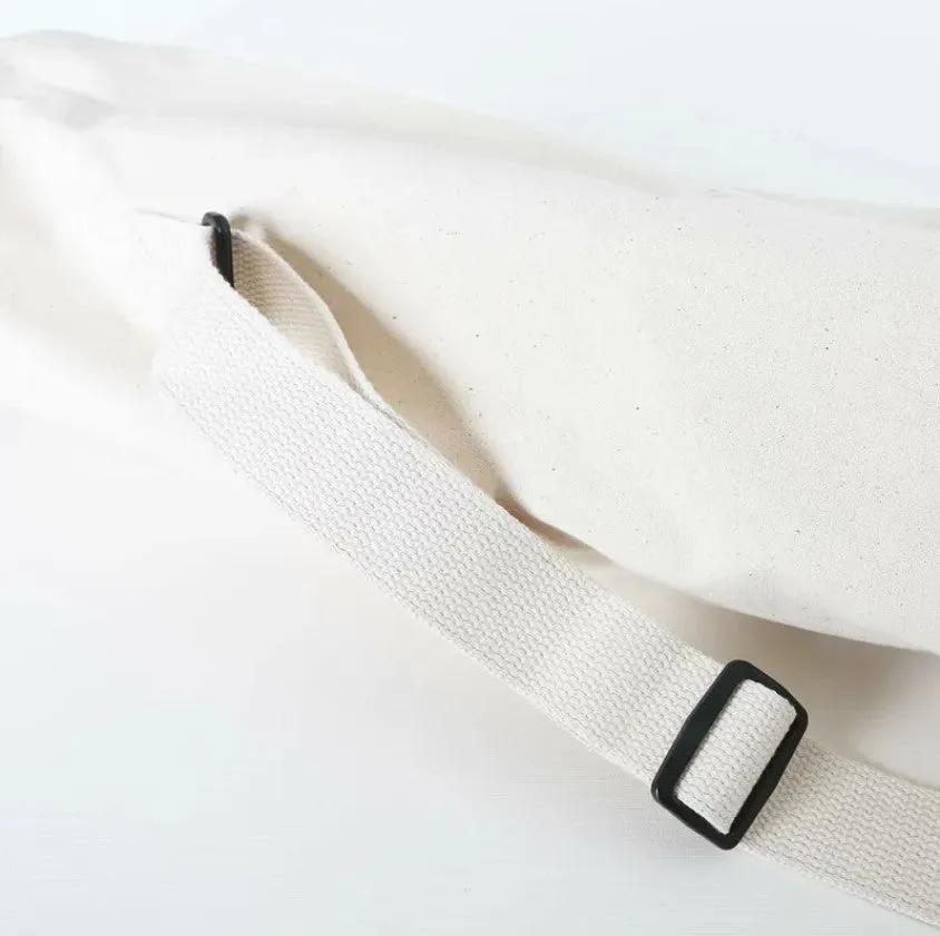 easyoga High Quality Yoga Canvas Tote - E1 Beige