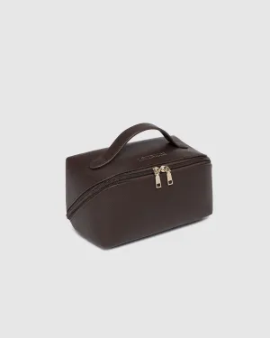 Ellis Cosmetic Case Chocolate