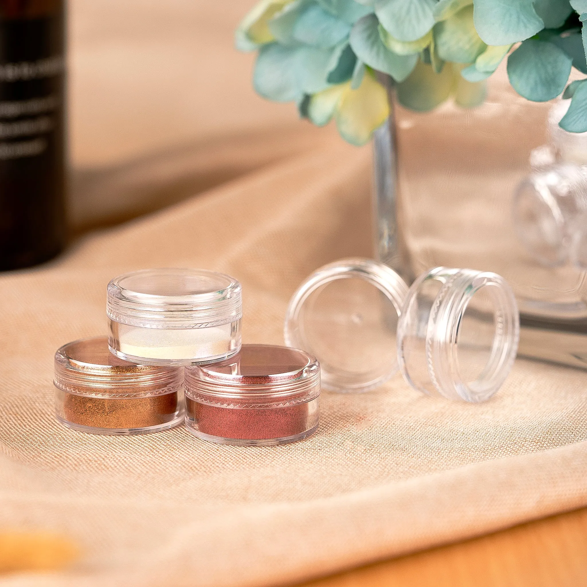 Empty Jars Refillable Bottles Cosmetic Jars