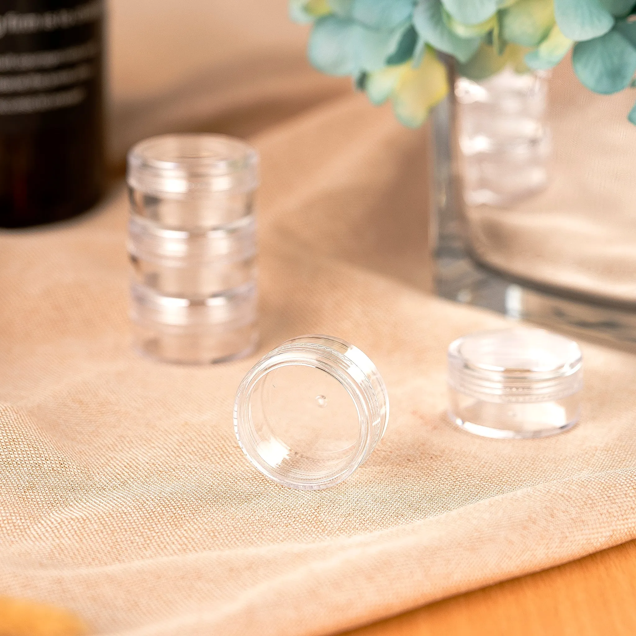 Empty Jars Refillable Bottles Cosmetic Jars