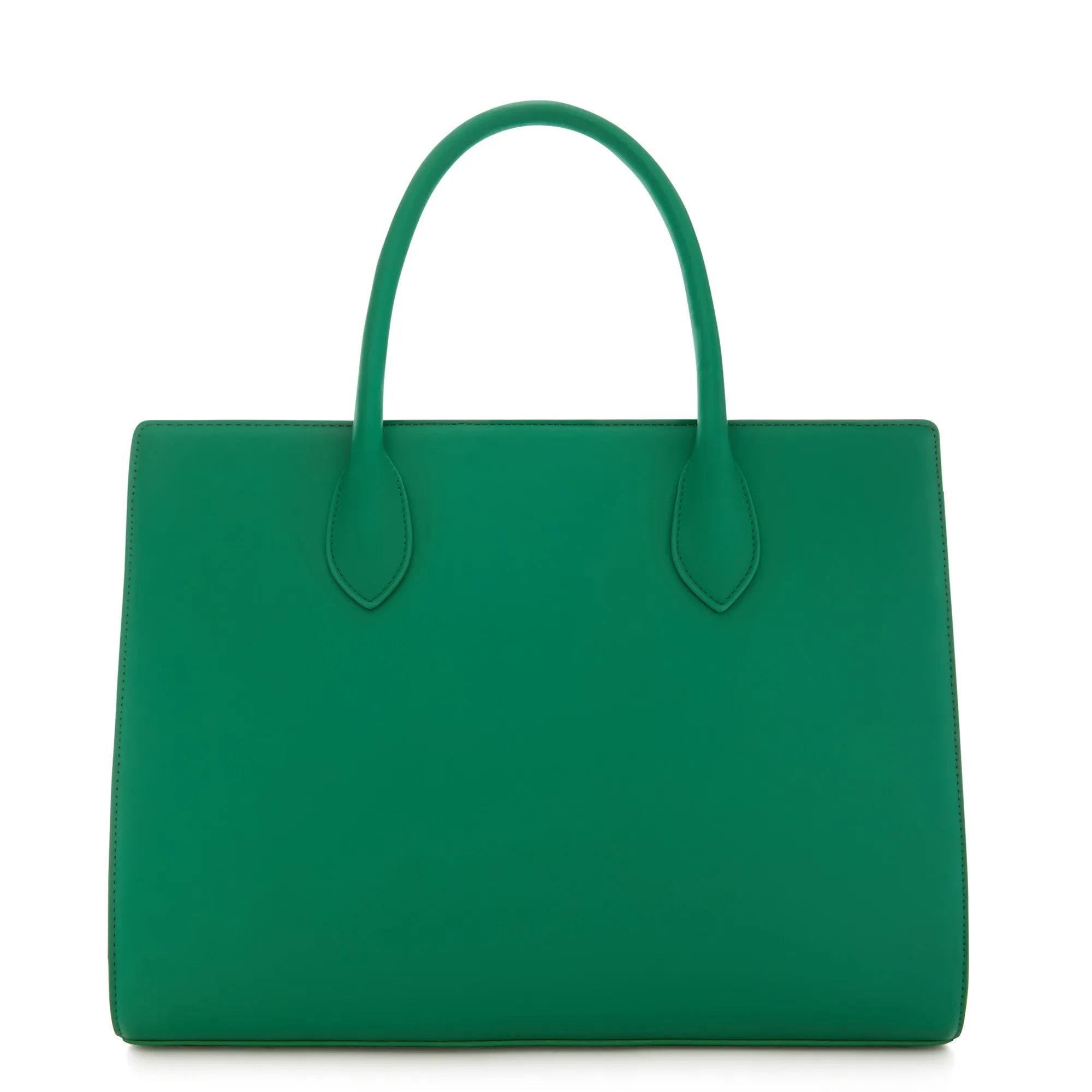 Essential Bag green shoulder bag with 13 inch laptop compartment