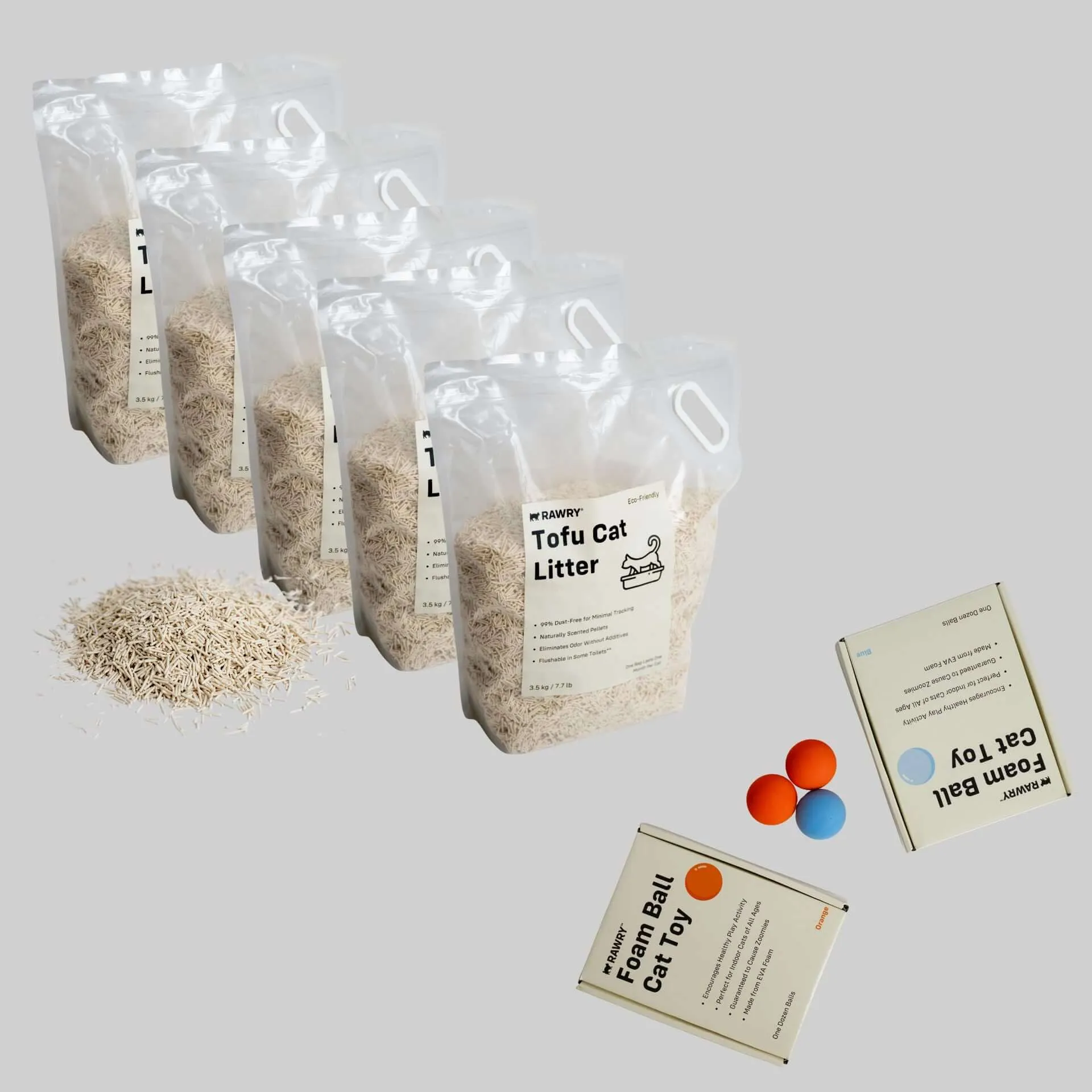 Essentials Bundle: Balls and Litter