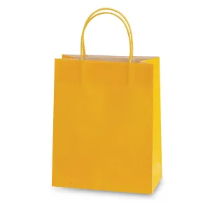 Euro Medium Yellow Gift Bag