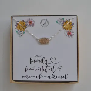 Family necklace, Gift for new mom, Gift for wife from husband, Wife gift, Wife birthday gift, Sentimental gifts, Sentimental gift for wife
