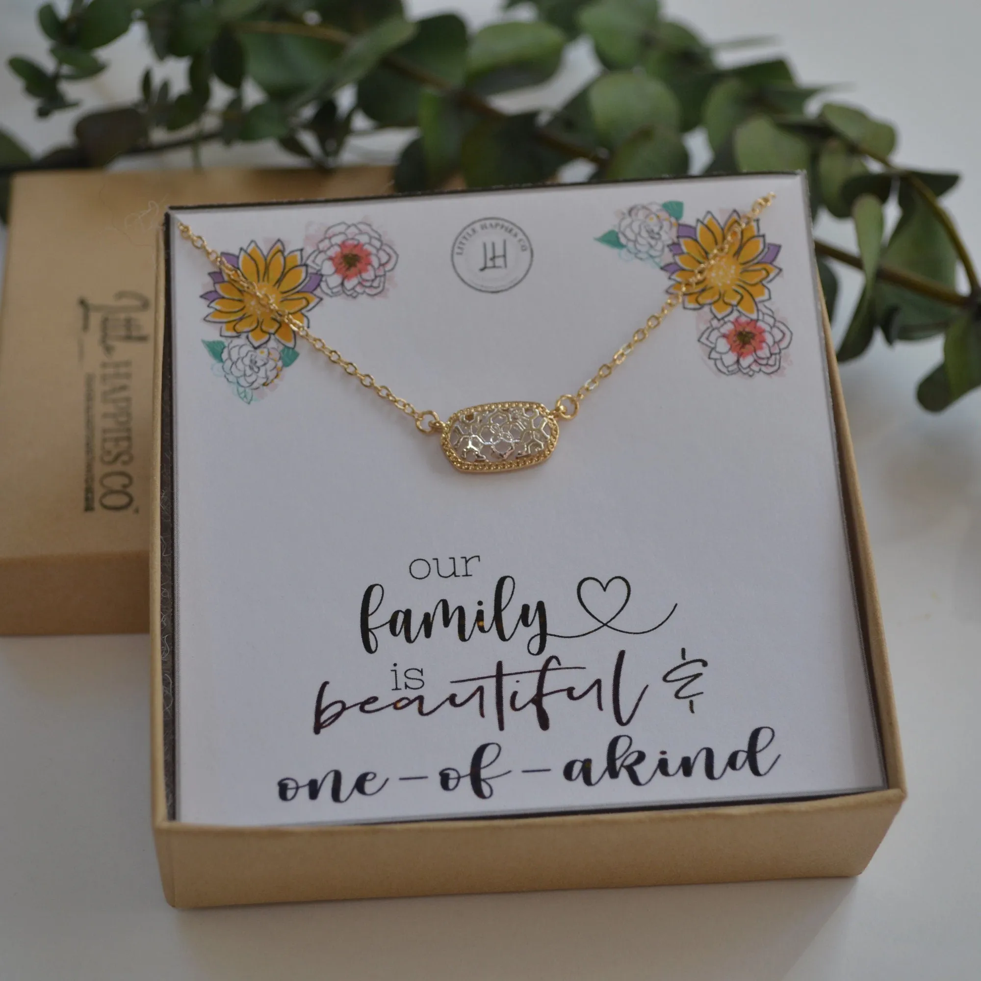 Family necklace, Gift for new mom, Gift for wife from husband, Wife gift, Wife birthday gift, Sentimental gifts, Sentimental gift for wife